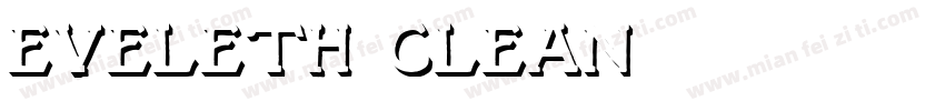 EVELETH CLEAN字体转换
